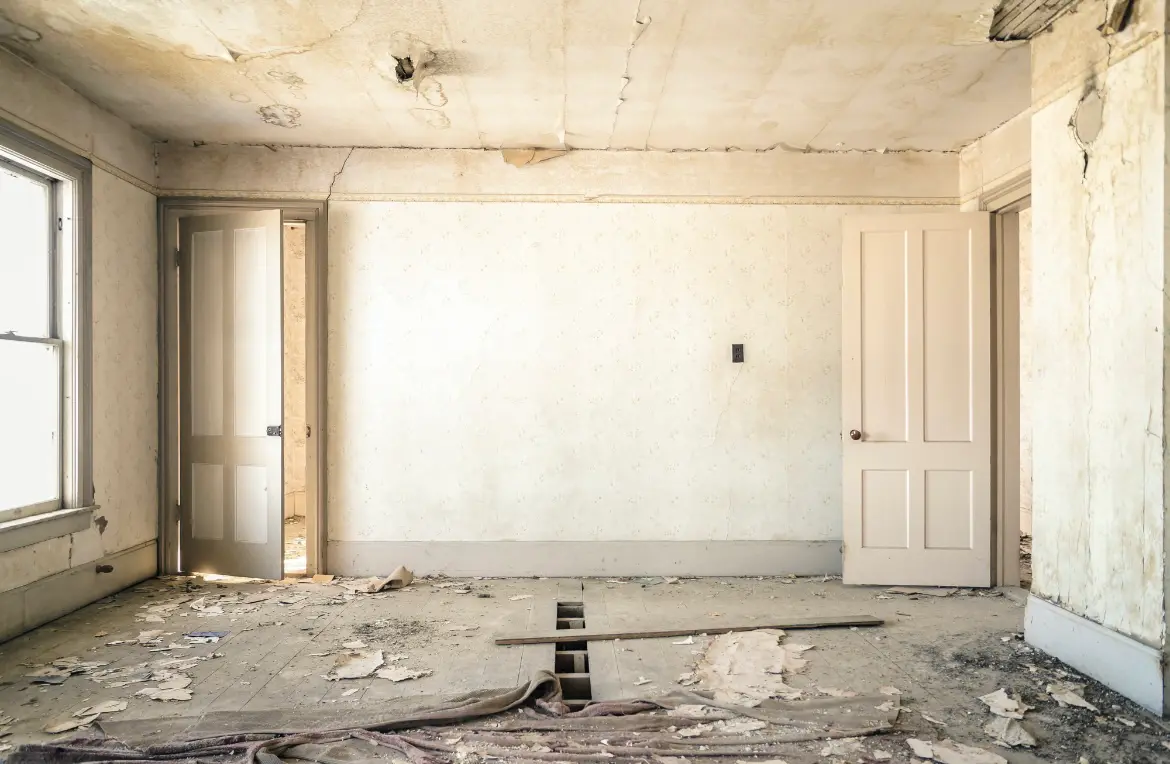 Waste disposal crew managing a cleanout project in Westfield